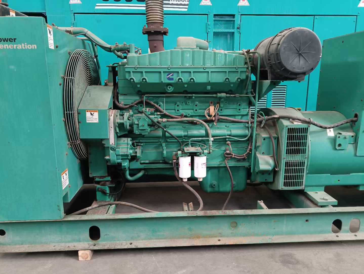高青过载会对 600kW 柴油发电机组造成哪些损害？