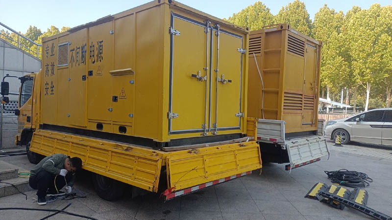 高青柴油发电机组和UPS电源配合使用时的注意事项